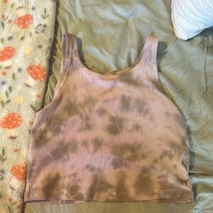 Pink Victoria secret cropped tank top